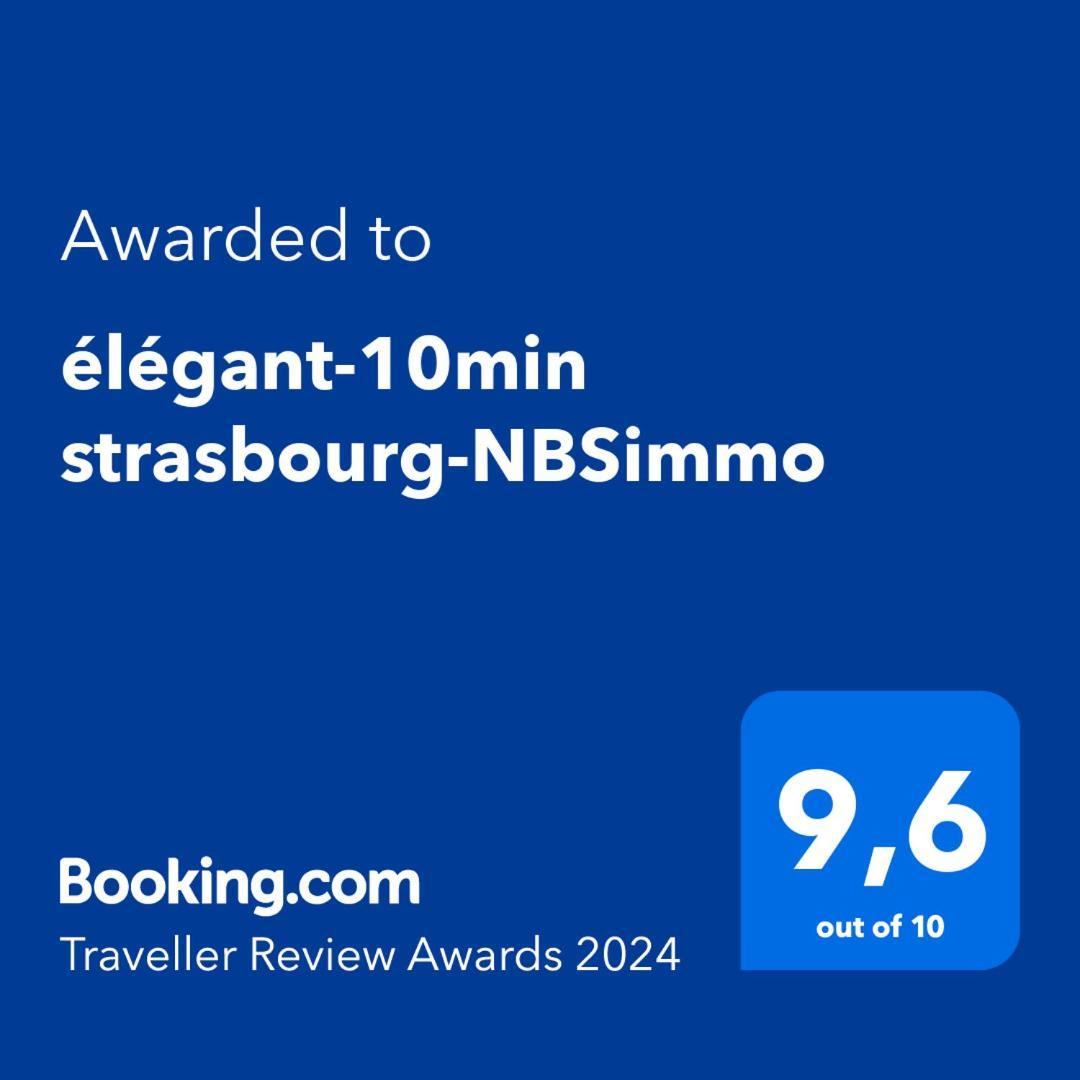 L'elegant-parking Prive-10min Strasbourg-nbsimmo Bischheim
